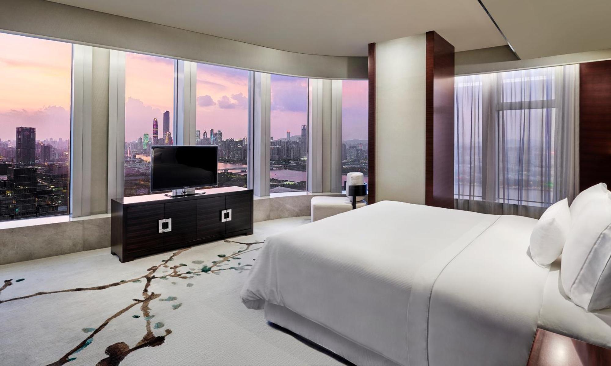 Hotel The Westin Pazhou Kanton Exterior foto